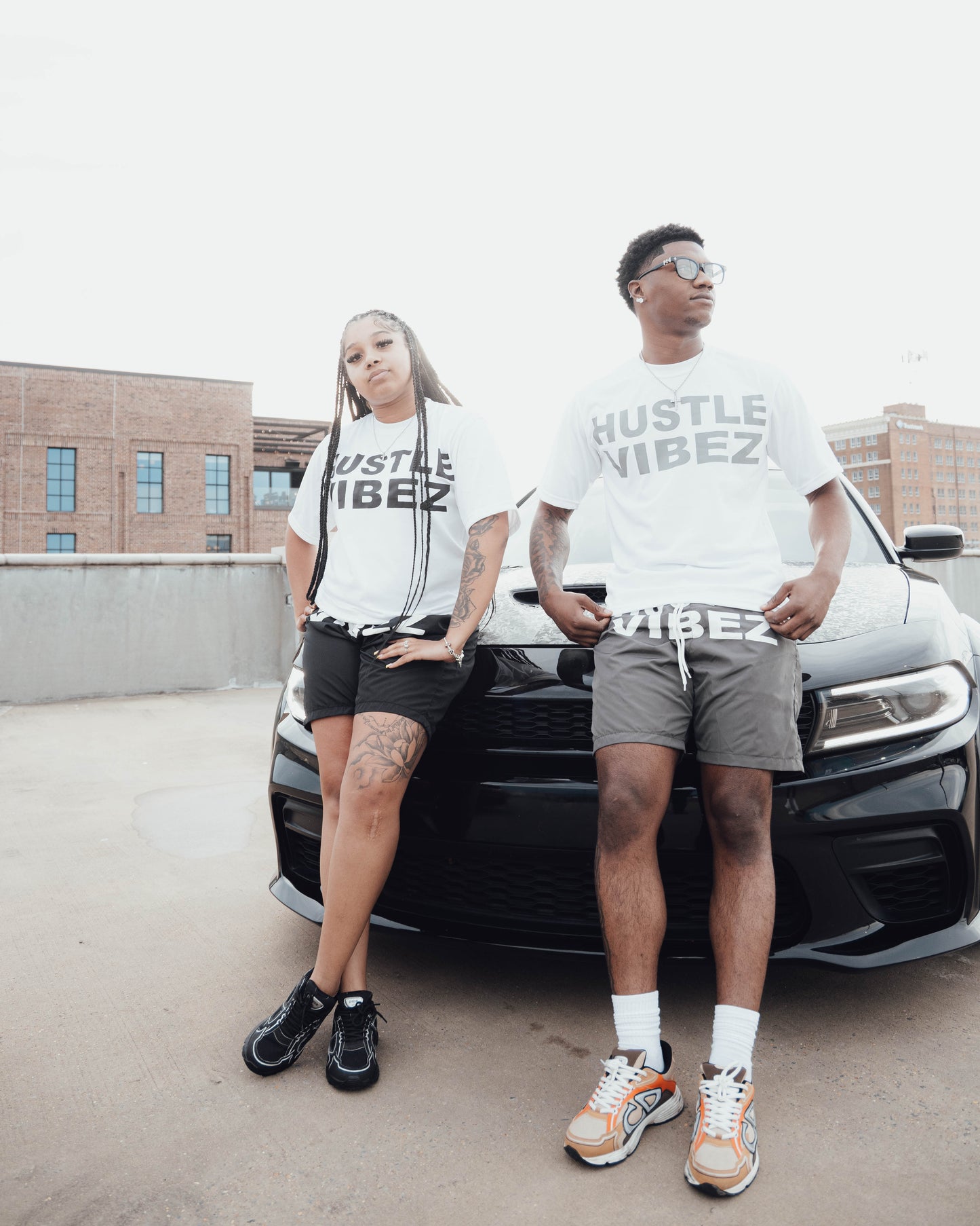 Hustle VIBEZ Signature Set – White/Gray