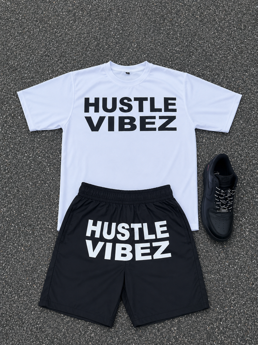 Hustle Vibez Signature Set – Black/White